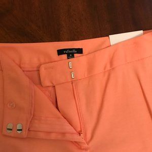 Rafaella - New Capris, Size 8, Melon